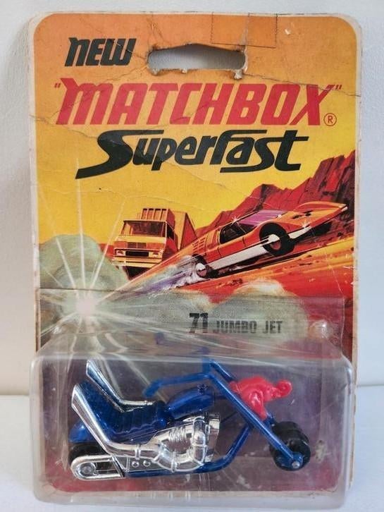 Matchbox Jumbo Jet (1973) U.S. Blister, Enlèvement ou Envoi, Neuf, Moteur