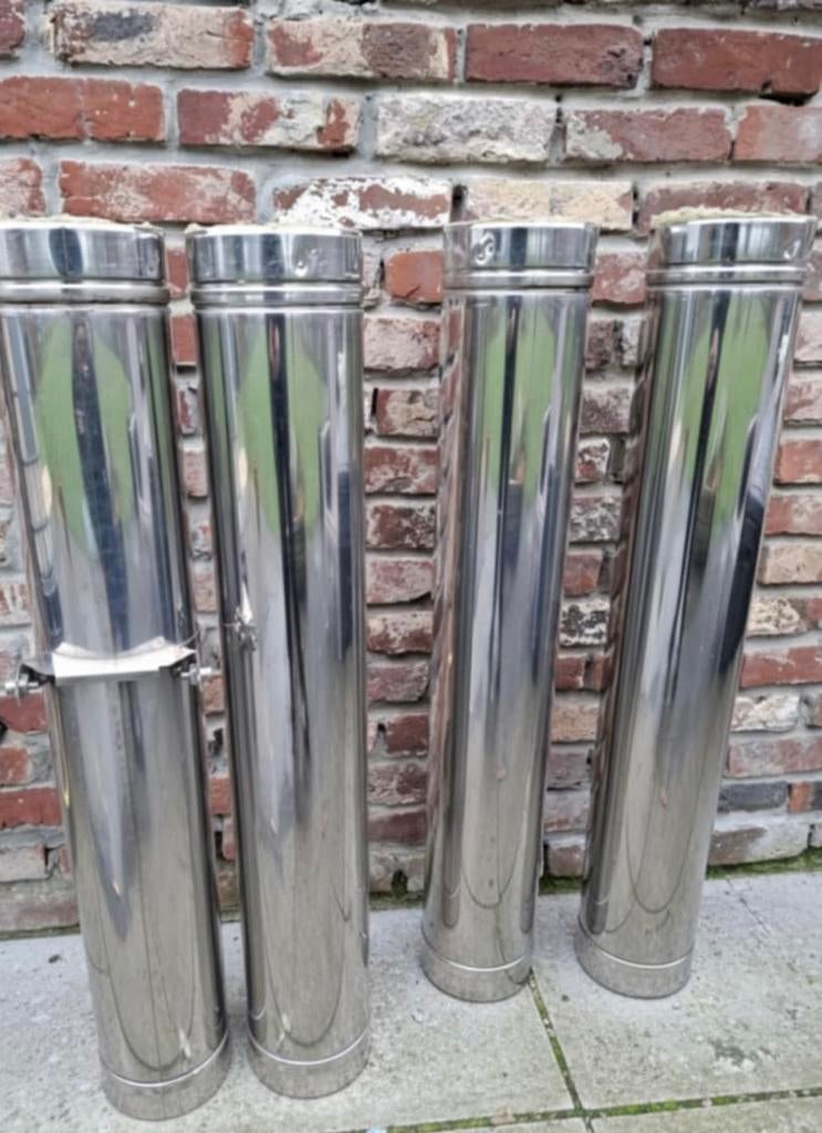 Conduits de cheminée inox, Enlèvement, Comme neuf