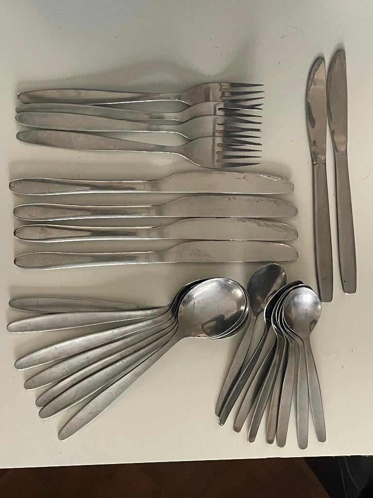 Ensemble couteaux, fourchettes, cuillères, inox +  gratuits, Enlèvement