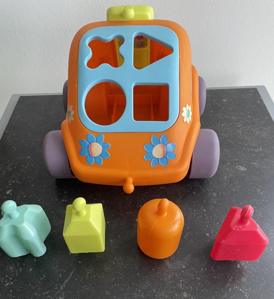 Auto Smoby met vormpjes, Ophalen of Verzenden