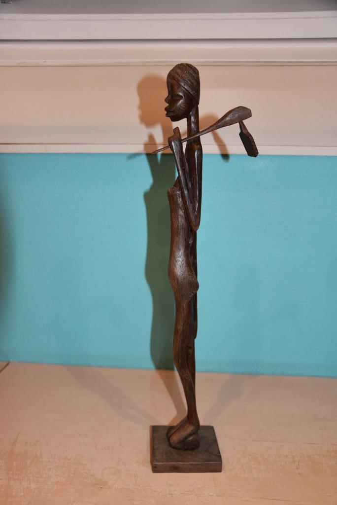 Figurine africaine, Envoi, Utilisé, Humain