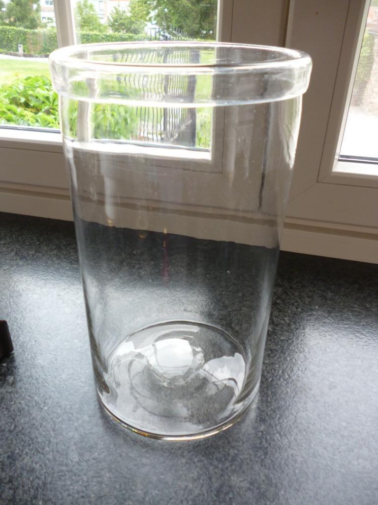 Oude bokaal in glas pot in glas, Antiek en Kunst, Ophalen of Verzenden