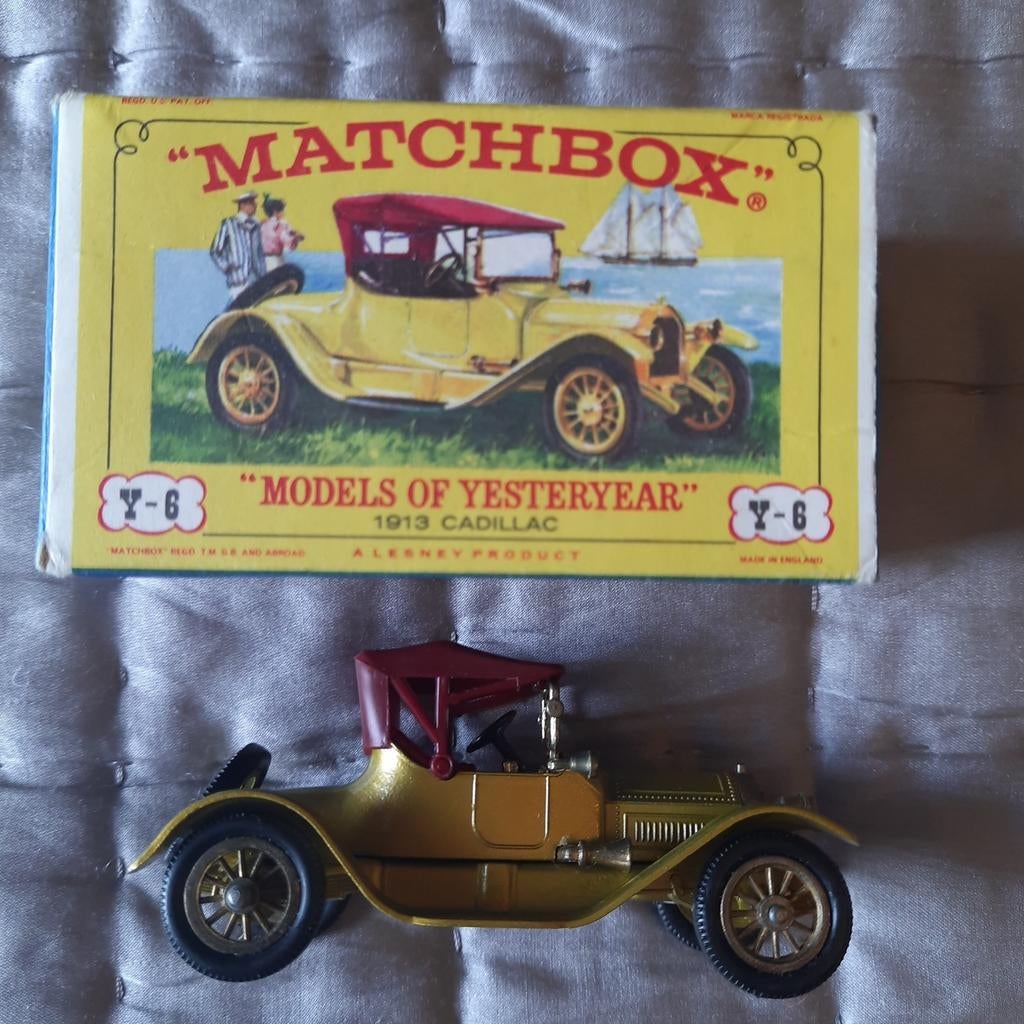 MATCHBOX MOYY Y-6:CADILLAC 1913*VINTAGE*NEW*, Ophalen, Nieuw, Auto, Matchbox