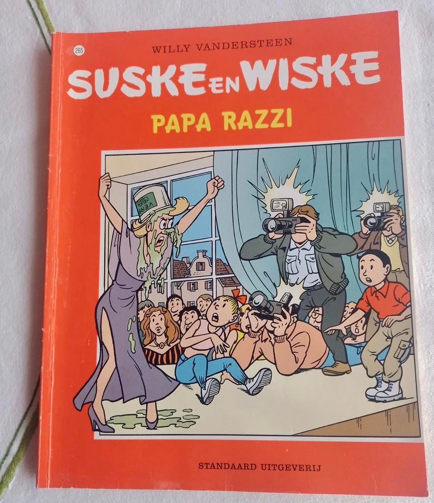 suske en wiske papa razzi nr 265, Enlèvement ou Envoi, Utilisé