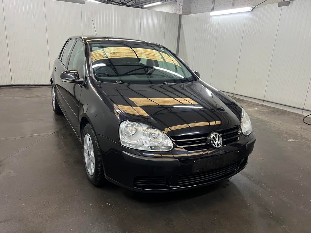 VW Golf 1.4i 16V, Auto's, Bluetooth, 4 deurs, Zwart, Bedrijf