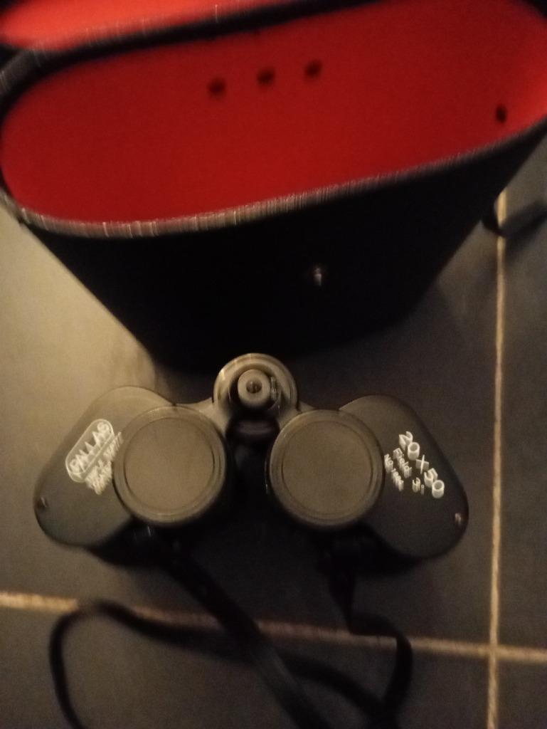 Pallas verrekijker 20/50  te koop 25,-, 20x ou plus, Enlèvement, Utilisé, Prisme de Porro (coudées)