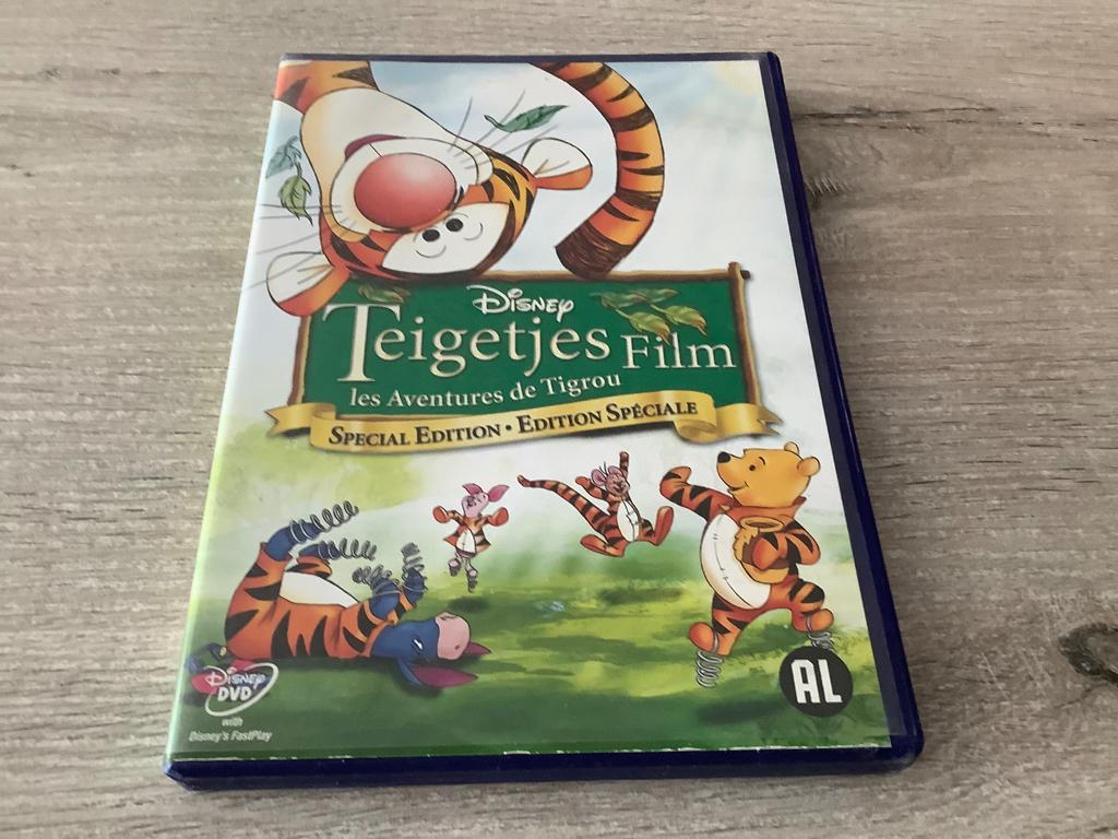 DVD du film Disney Winnie l'ourson Tiggers, Enlèvement ou Envoi, Dessin animé, Tous les âges, Comme neuf