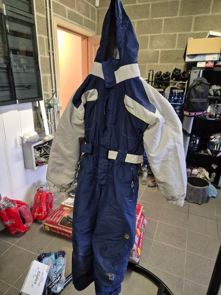 salopette de ski enfant taille 10 ans, Porté