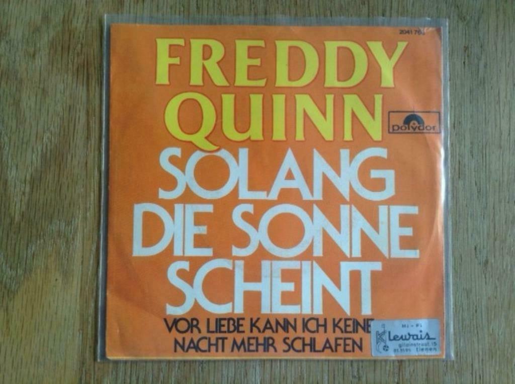 single freddy quinn, Enlèvement ou Envoi, Pop