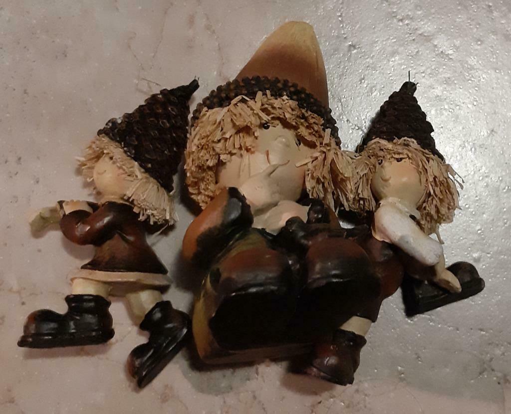 3 deco-figuurtjes, Ophalen of Verzenden, Zo goed als nieuw, Mens