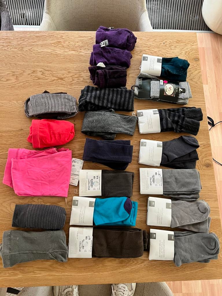 legging kousebroekjes mt 128 21 stuks, Kinderen en Baby's, Kinderkleding | Maat 104, Overige typen, Meisje, JBC, Ophalen of Verzenden
