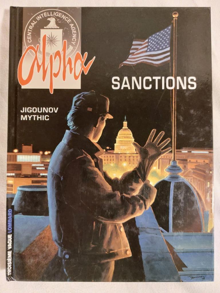 Alpha T.5 Sanctions - Réédition (2001) - Bon état, Une BD, Enlèvement ou Envoi, Utilisé