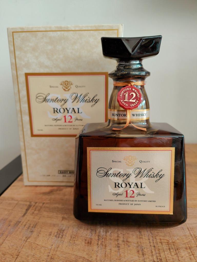 Suntory Royal SR 12 ans d'arrêt, 700 ml, 43 % + boîte, Neuf, Autres régions, Enlèvement ou Envoi, Pleine