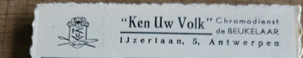 25 oude fotoprenten: reeks Ken Uw Volk, Ophalen of Verzenden, Zo goed als nieuw, Overige onderwerpen, Prent