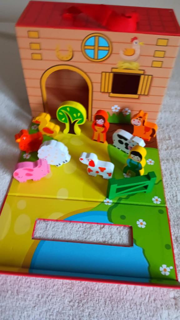 Boerderij speelbox, Kinderen en Baby's, Ophalen, Zo goed als nieuw