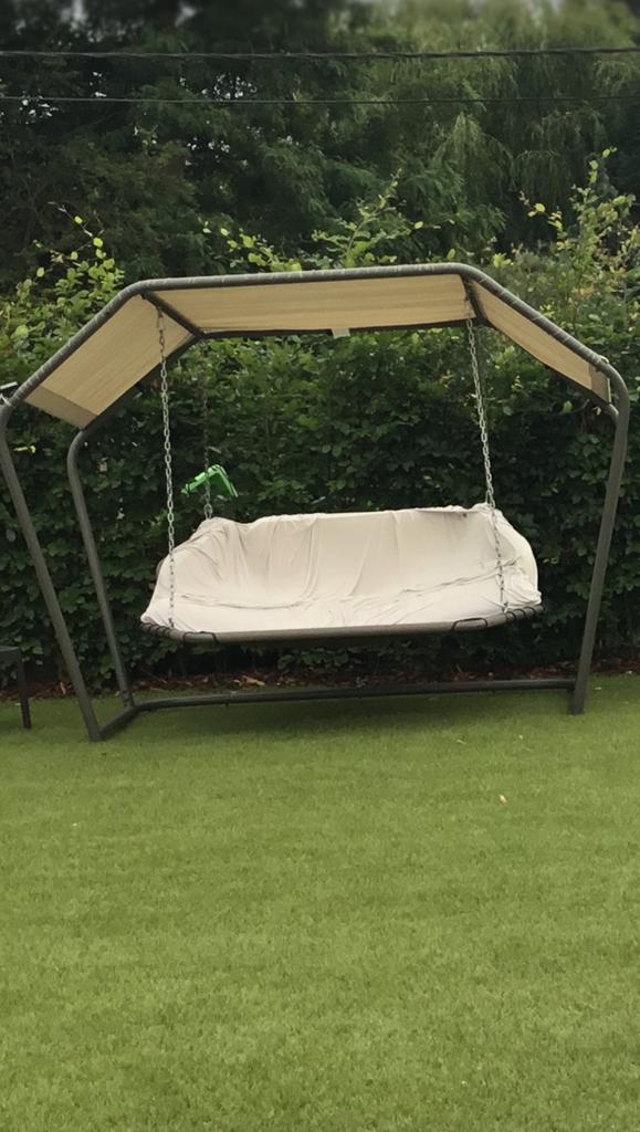 Schommelbed / lounge, Tuin en Terras, Tuinbanken, Ophalen, Gebruikt
