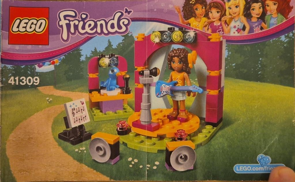 Lego Friends la chanteuse, Enlèvement ou Envoi, Utilisé, Lego