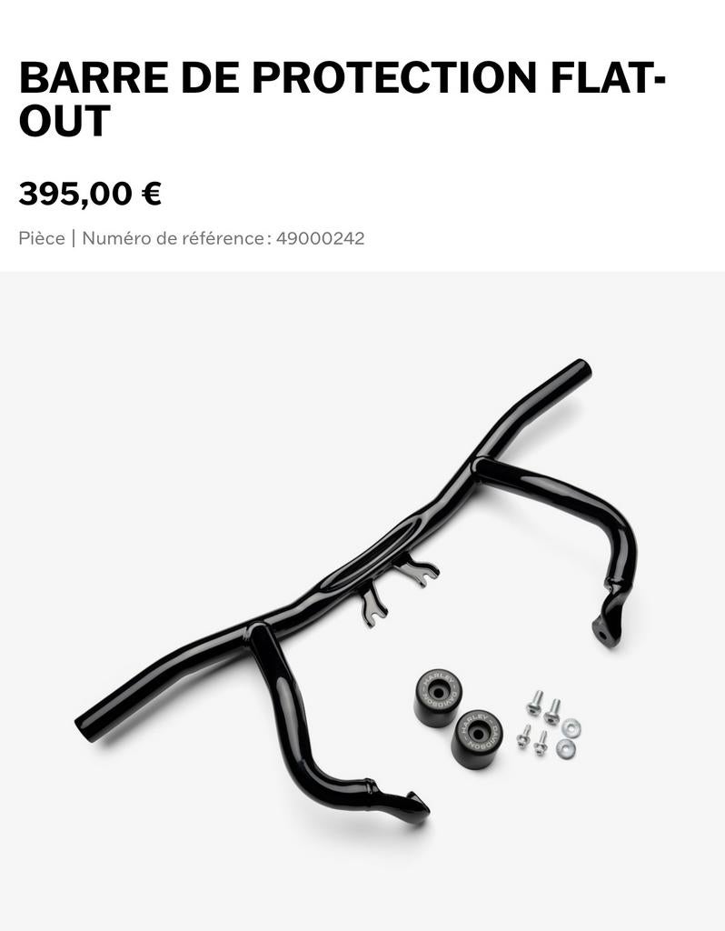 Crash Bar Harley, Flat Out Bar Harley Touring, Motoren, Ophalen of Verzenden, Nieuw