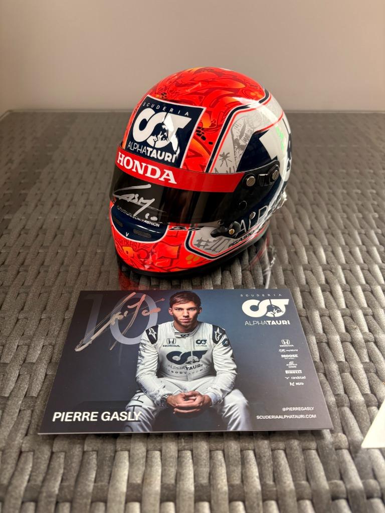 ARAI P.GASLY WINNER MONZA F1-helm, Verzamelen, Ophalen of Verzenden, Nieuw