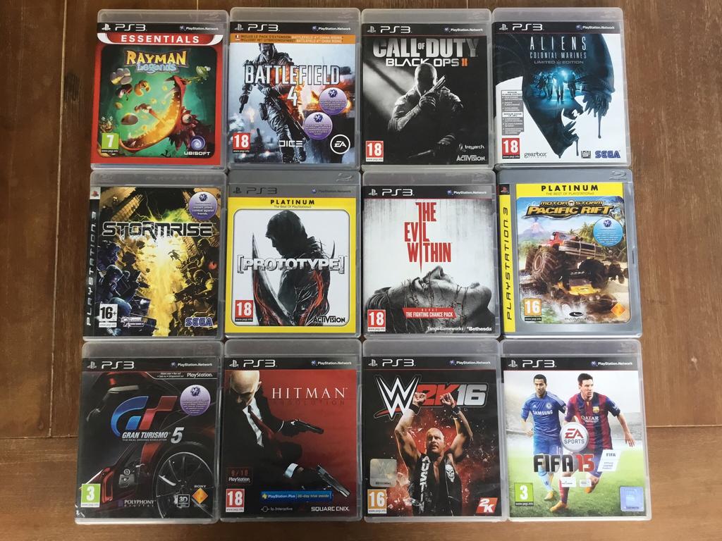 PS3 games, Enlèvement ou Envoi