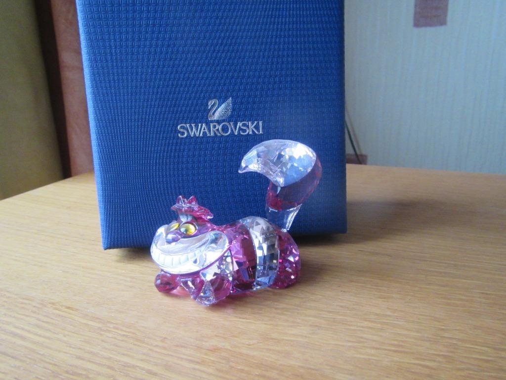 cheshire kat swarovski figuur, Verzamelen, Ophalen of Verzenden, Zo goed als nieuw, Figuurtje