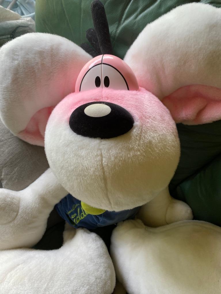 XL Diddl van 1m!, Enlèvement, Diddl, Comme neuf, Peluche
