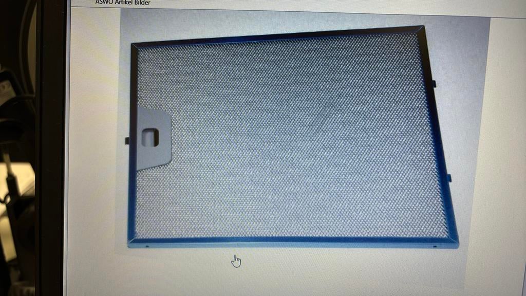 Franke 2 metalen vetfilters dampkap 133.0067.471., Ophalen, Nieuw
