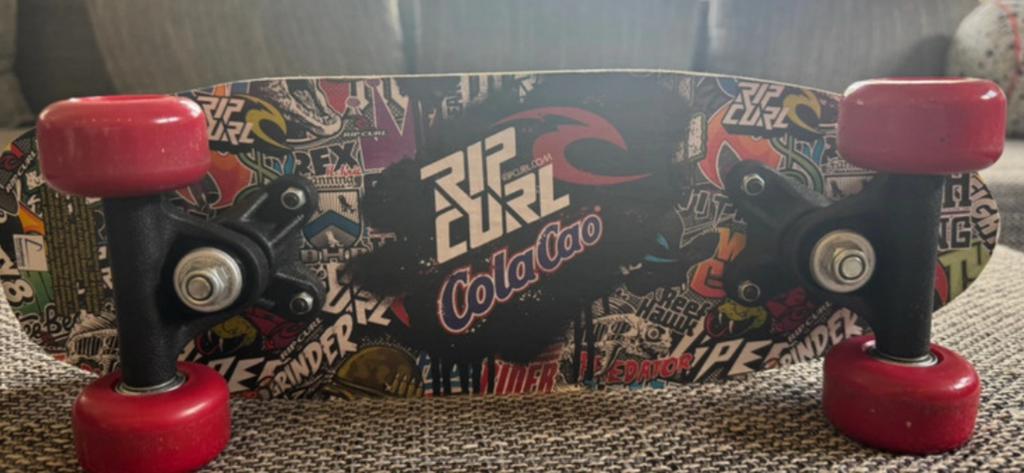 Mini skateboard RIP CURL Colacao Edition, Envoi, Comme neuf, Skateboard