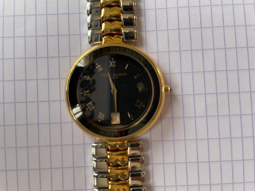 Unisex VINTAGE polshorloges Pierre Balmain en Raymond Weil, Ophalen, Staal, Polshorloge, 1960 of later