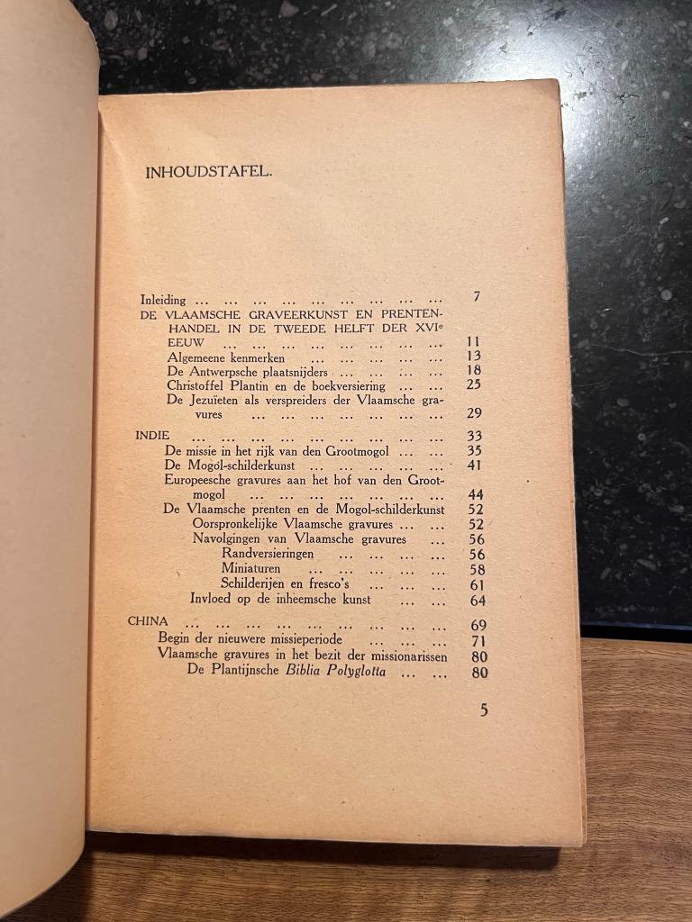 Invloed der Vlaamsche prentkunst in Indië, China en Japan ti, Gelezen, P. Dr. Jozef Jennes, Ophalen of Verzenden, Grafische vormgeving
