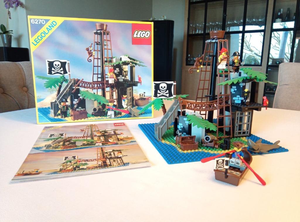 LEGO Pirates 6270 Forbidden Island met DOOS, Kinderen en Baby's, Speelgoed | Duplo en Lego, Ophalen of Verzenden, Zo goed als nieuw