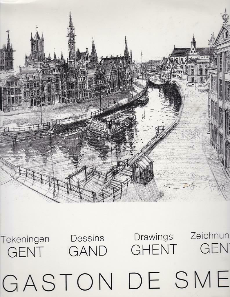 Tekeningen Gent - Dessins Gand - Drawings Ghent., Enlèvement ou Envoi, Neuf, Peinture et dessin