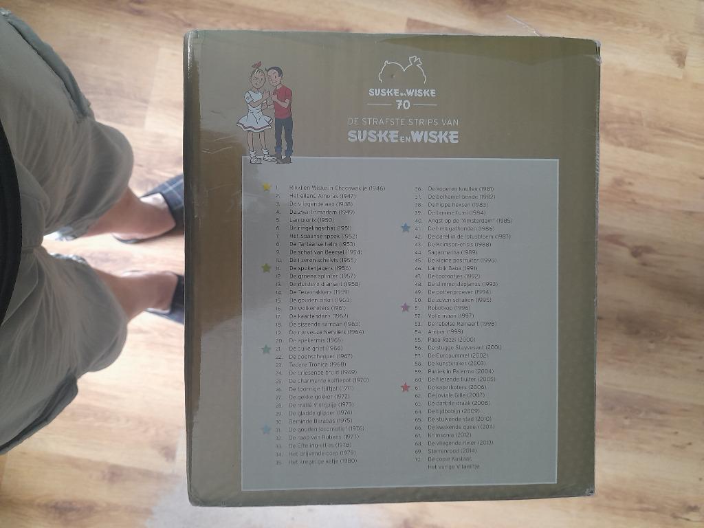 Suske en Wiske 70 box, Boeken, Meerdere stripboeken, Verzenden, Nieuw, Willy Vandersteen