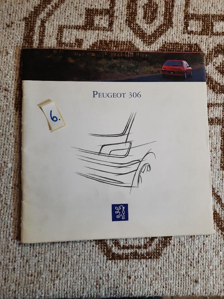 Brochure automobile PEUGEOT, Enlèvement ou Envoi, Comme neuf, Peugeot