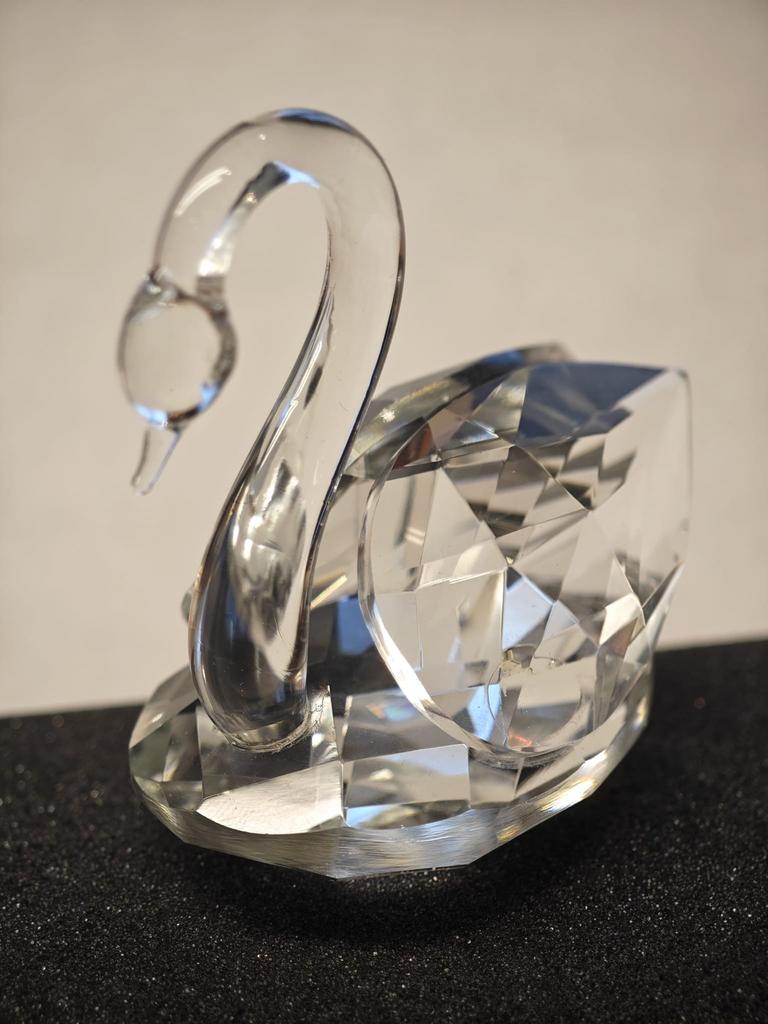 Set van 3 zwanen swarovski, Verzamelen, Swarovski, Ophalen, Zo goed als nieuw