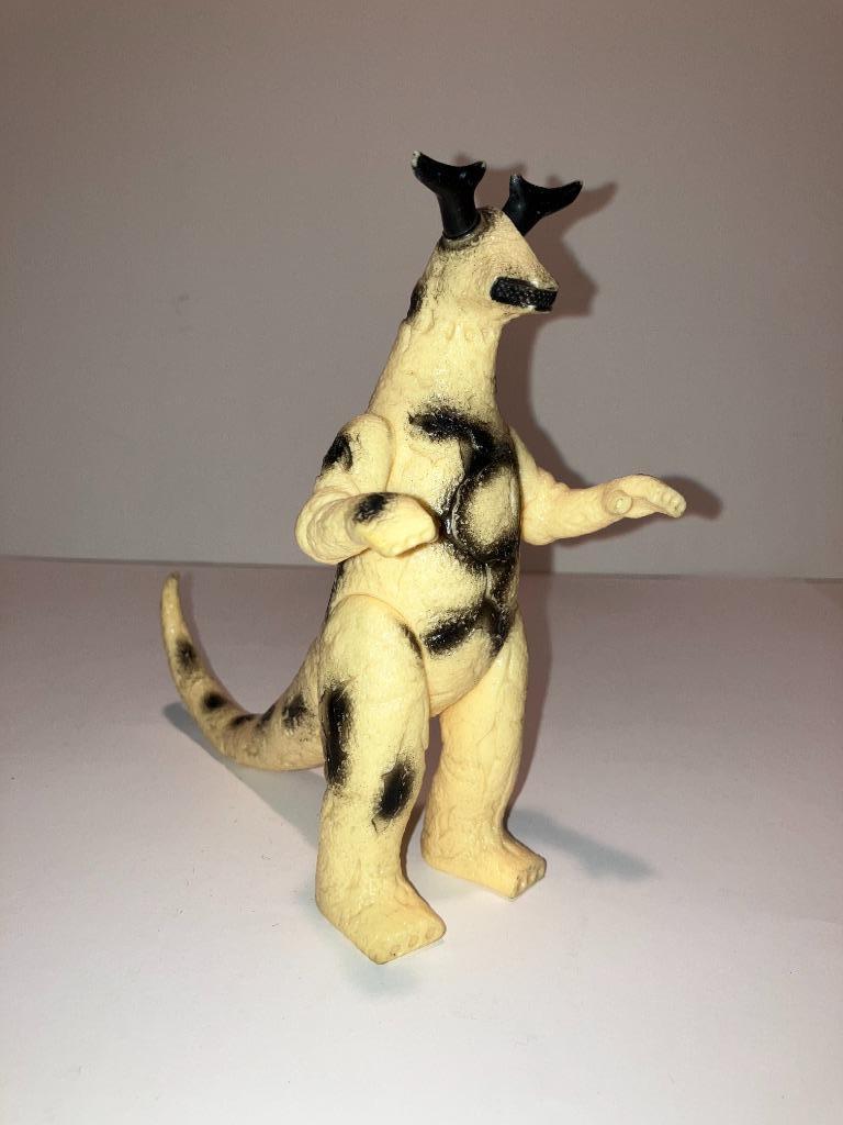 Sofubi Ultraman Kaiju ELEKING 1983 - Made in Japan vintage a, Antiquités & Art, Enlèvement ou Envoi
