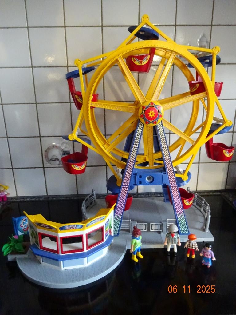 Playmobil sumer Fun set 5552 groot kermis rad!!, Kinderen en Baby's, Speelgoed | Playmobil, Ophalen of Verzenden