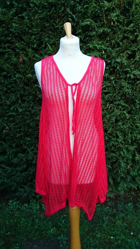 vest gilet lang zonder mouw kleine gaatjes rood Nieuw TU, Vêtements | Femmes, Pulls & Gilets, Neuf, Taille 38/40 (M), Rouge, Enlèvement ou Envoi