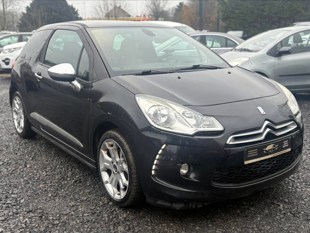 Citroën Ds3 1.6i 159.000 KM JANTES/AIRCO/CUIR/ECRAN, Cuir, Euro 5, Achat, Boîte manuelle