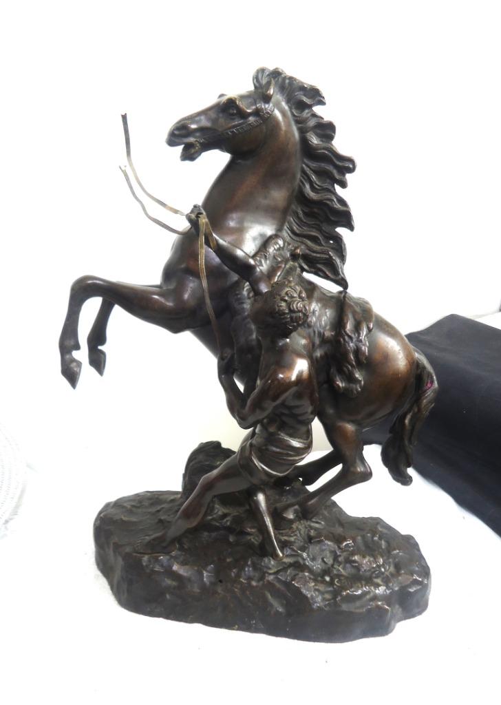 Cheval Bronze Antique Mary Cousteau 🕵️‍♀😍🤗💎👌, Enlèvement ou Envoi, Bronze