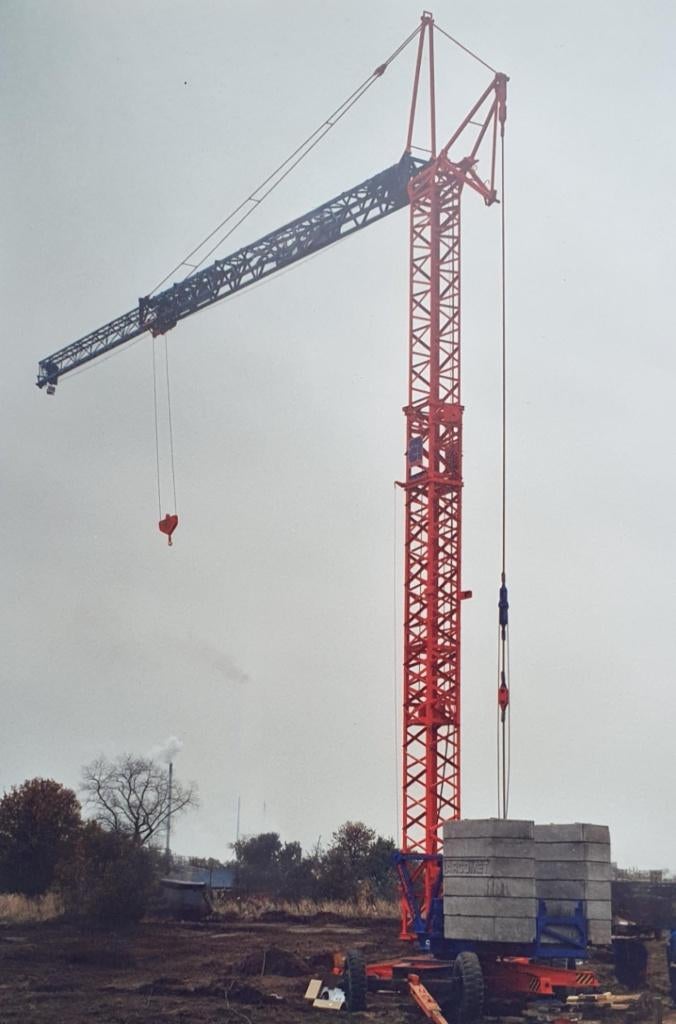 Bouwkraan Arcomet T 25 A, Ophalen, Kraan