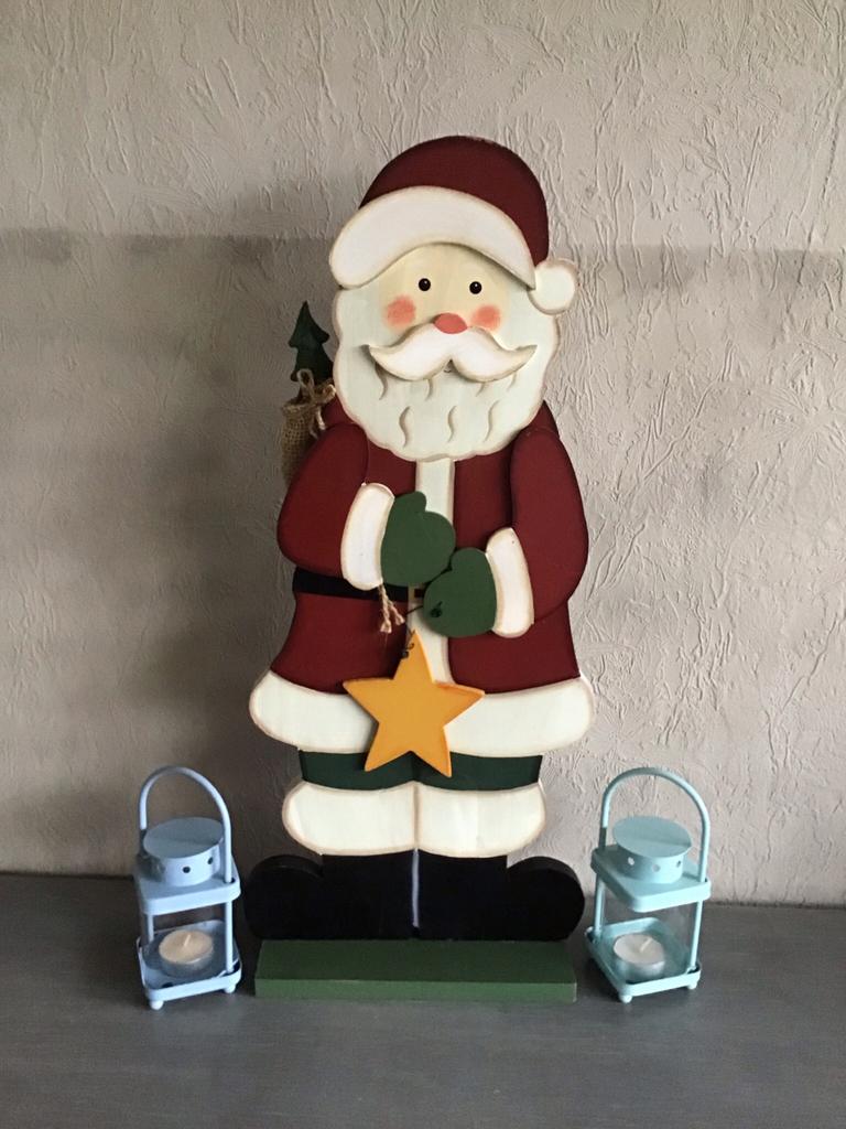 Kerstman , 2 stuks, Diversen, Kerst, Ophalen of Verzenden, Zo goed als nieuw