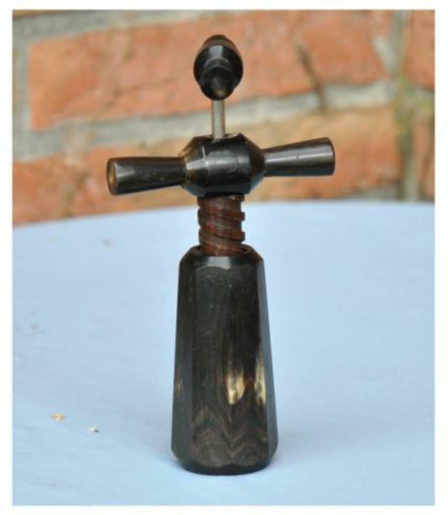 §tire bouchon en bois brun, Collections, Enlèvement ou Envoi, Utilisé