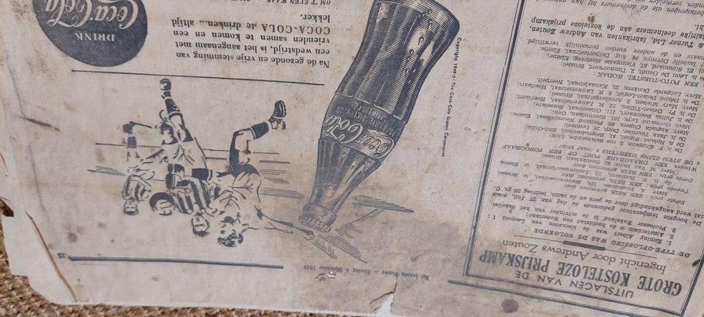anciens dépliants publicitaires, Enlèvement