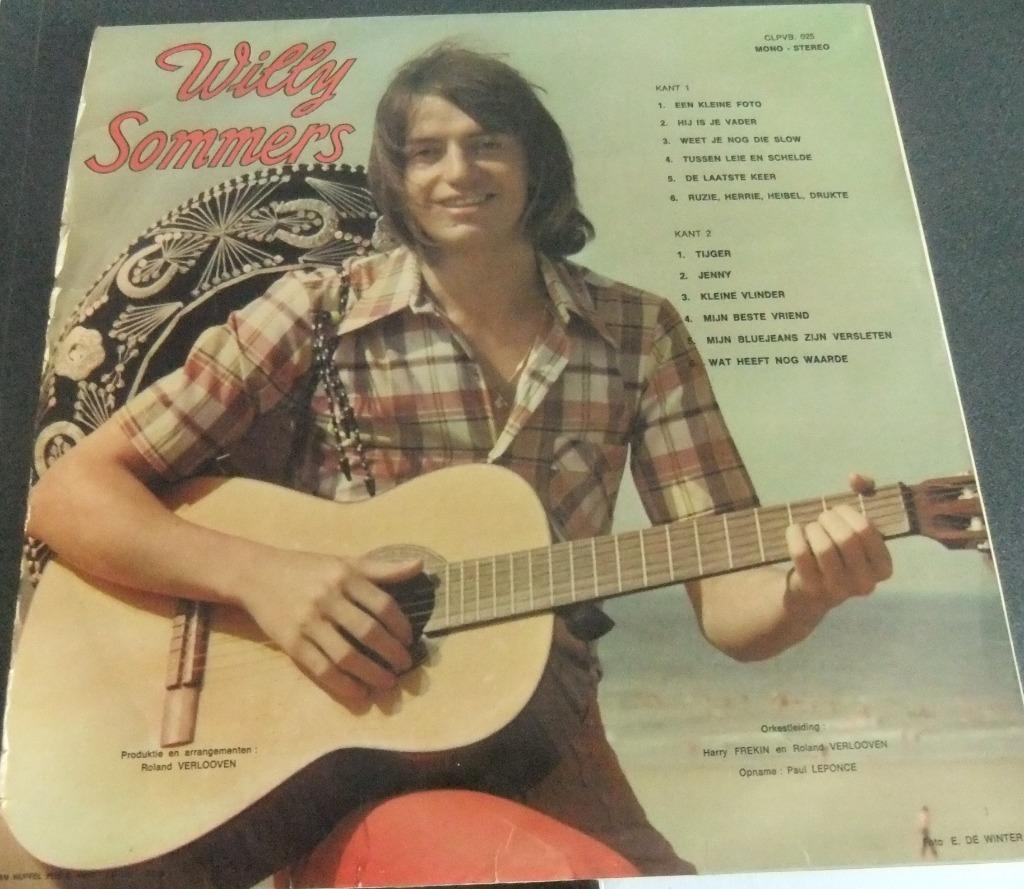 WILLY SOMMERS - VINYL PLAAT, Ophalen, Gebruikt, Overige formaten, Overige genres