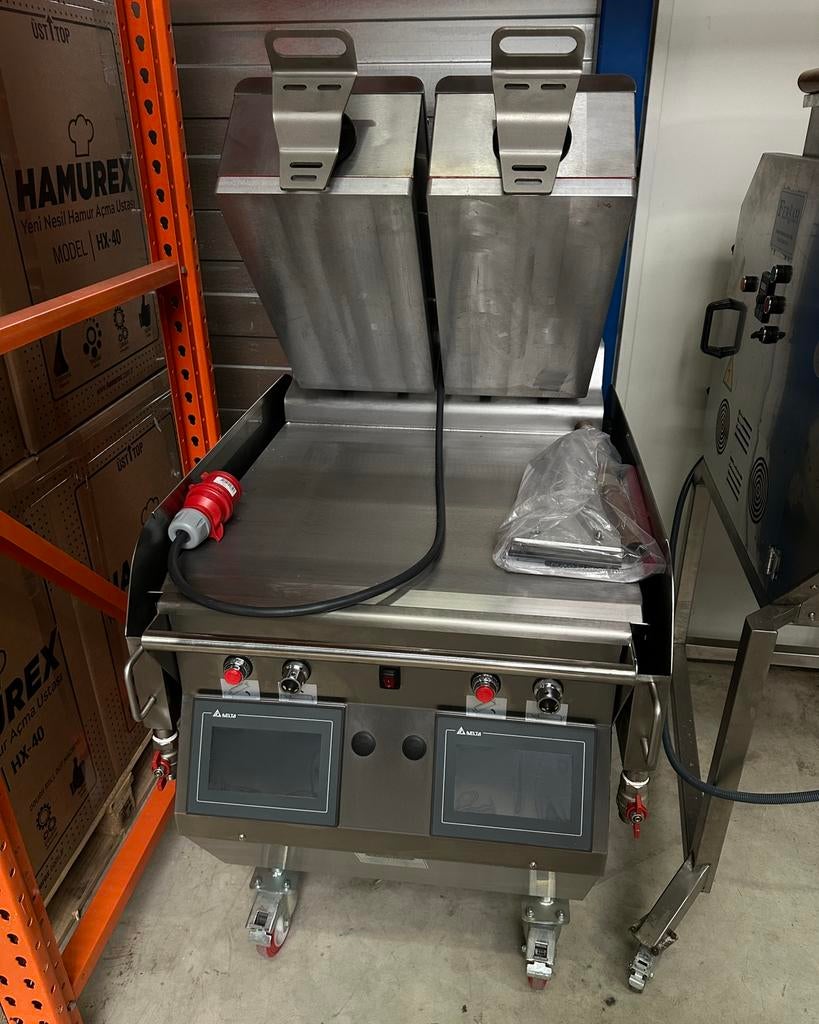 Horeca Dubbelzijdig Grill 2 platen, Ophalen of Verzenden