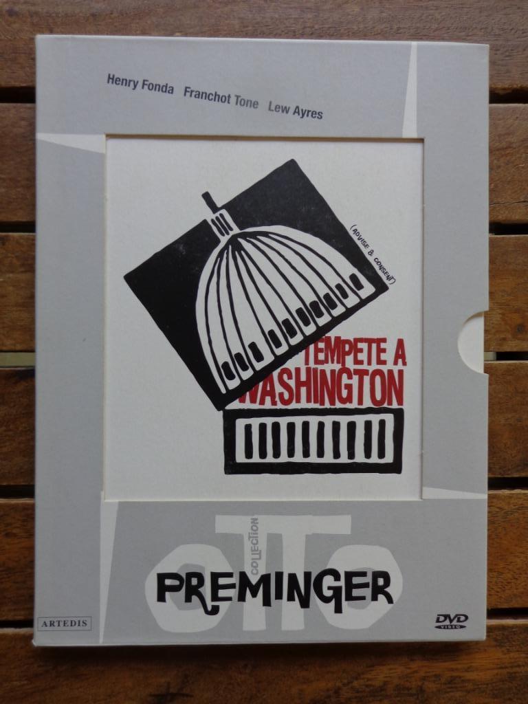 )))  Tempête à Washington  //  Otto Preminger  (((, Tous les âges, Enlèvement ou Envoi, Comme neuf, Autres genres