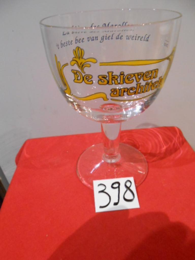 La collection de verres à bière Skieven Architek, Enlèvement ou Envoi, Comme neuf, Verre ou Verres