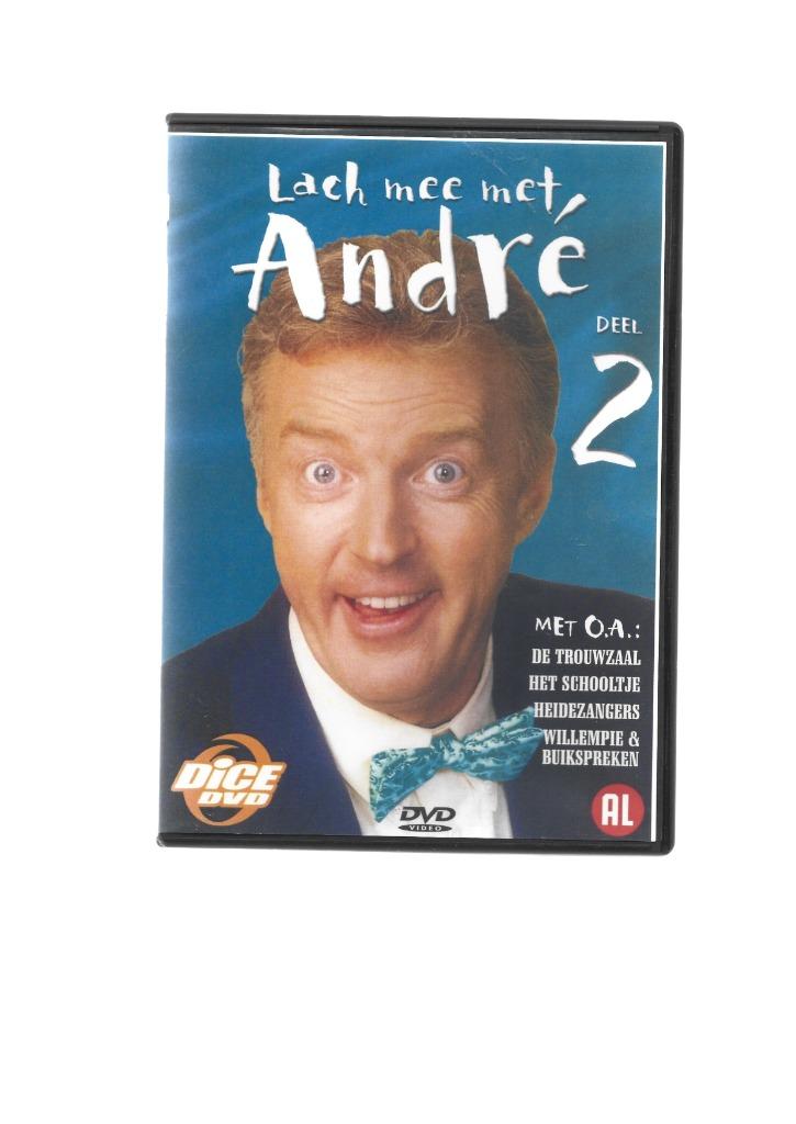 André van Duin -Lach mee met André - deel 2 en deel 3, Cd's en Dvd's, Ophalen of Verzenden, Gebruikt, Tv-programma of Sketches