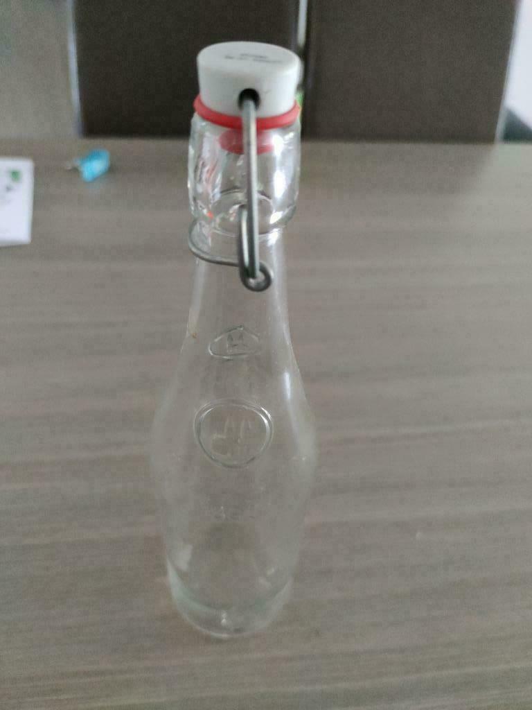 Glazen fles 75cl, afsluitbaar, Enlèvement ou Envoi, Utilisé, Autres types